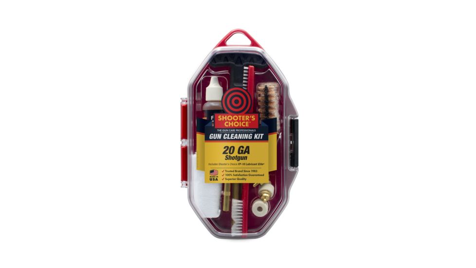 Shooters Choice Shotgun Gun Cleaning Kit, 20 ga, SHF-SRS-20