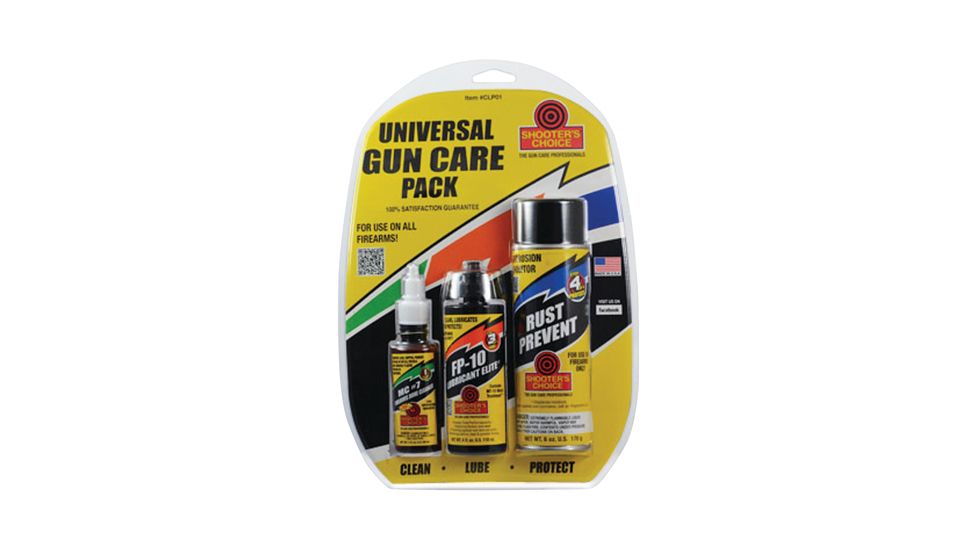 Shooter's Choice Gun Care Pack, Universal, SHF-CLP01