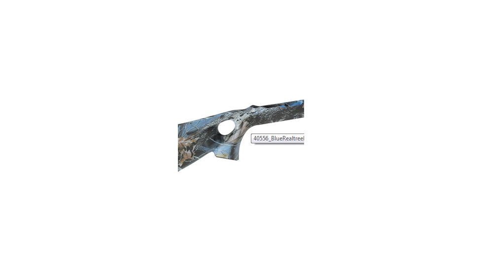 Shooters Ridge Ruger 10/22 .22lr .920 Factory Taper Thumbhole Stock, Blue Hardwoods Camo, 40557