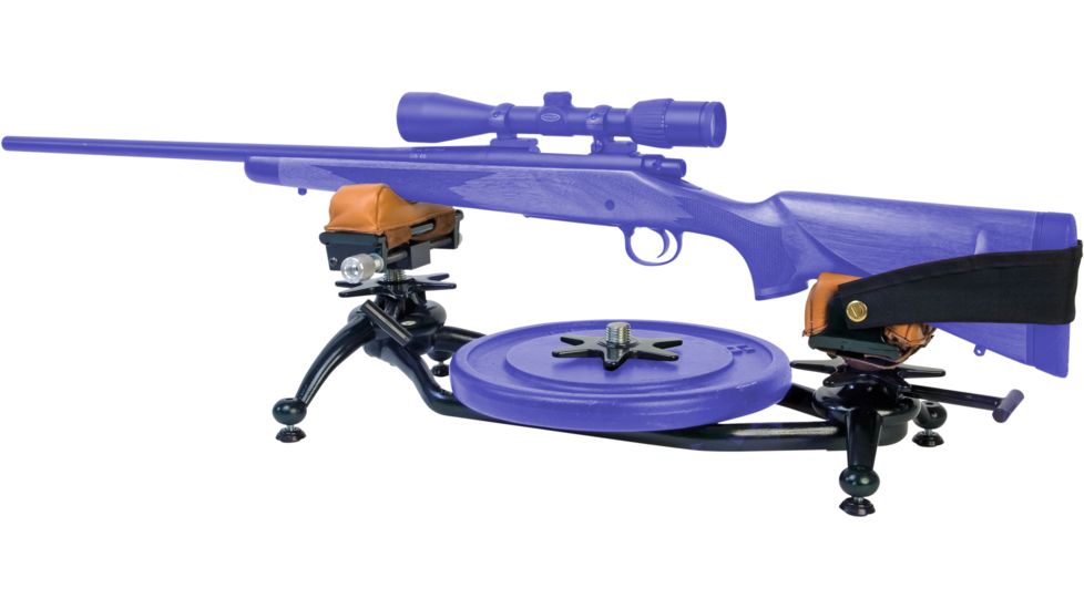 Shooters Ridge Zero Kick Rifle Rest (shown with barbell weight - weights not included.)