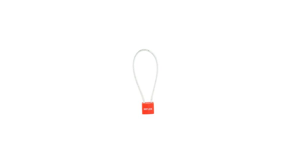 ShotLock 13 Inch Cable Gun Lock, Red, 13 Inch, SHL10000PTR4