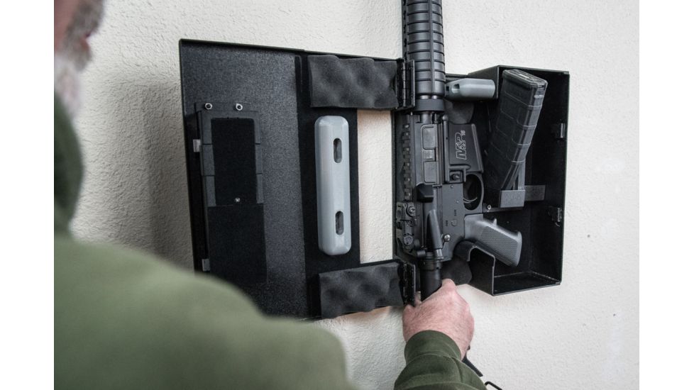 ShotLock AR Classic Solo-Vault Mechanical Gun Safe S-AR001, EDEMO1