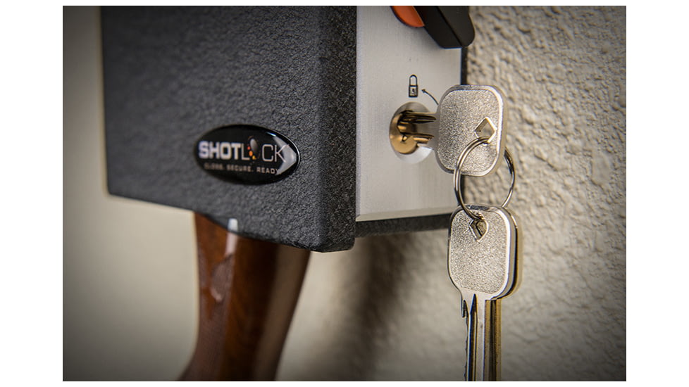 ShotLock Quick-Access Shotgun Safes 200M, Black, 7-93573-90292-4