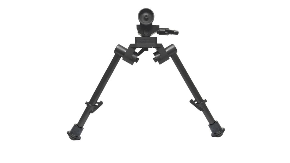 Sierra 7 AIS7 Bipod for AI Chassis, 9-12in Rubber Feet, Black, 380-326