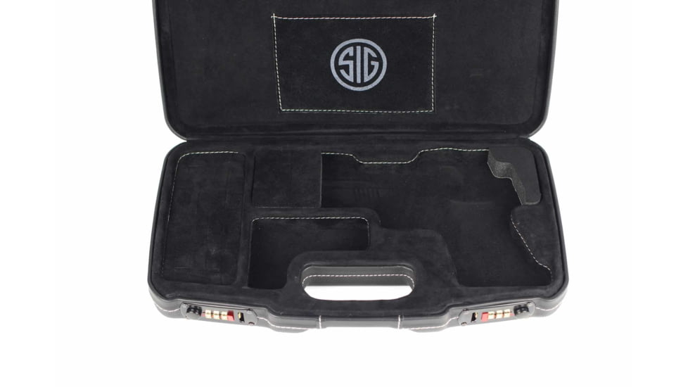 SIG SAUER Executive Case, Black Leather/Black Interior, 2018PL-EXEC/6013-SIG