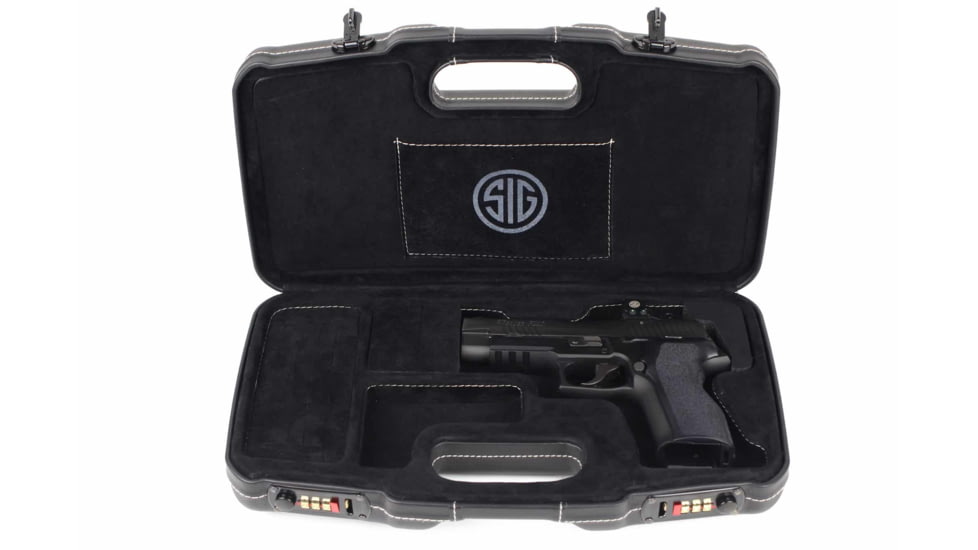 SIG SAUER Executive Case, Light Tan Leather/Brown Interior, 2018PL-EXEC/Brown-SIG