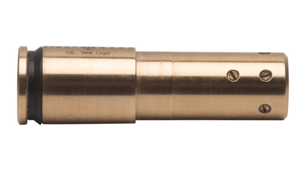 SightMark Accudot 9mm Luger, Red Laser Boresight, Brass, SM39052, EDEMO6