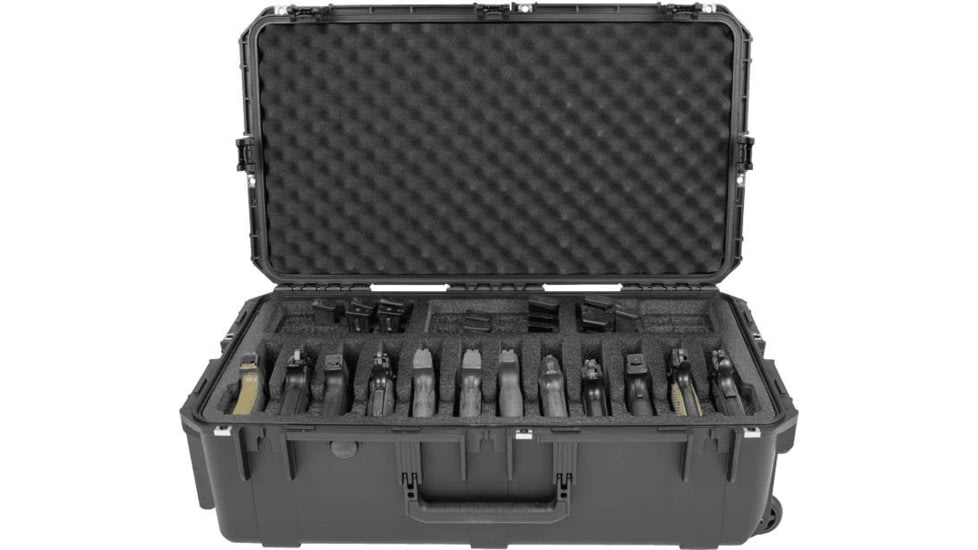 SKB Cases 2015-10 Eight Handgun Case, Black, 3i-3016-10B-M