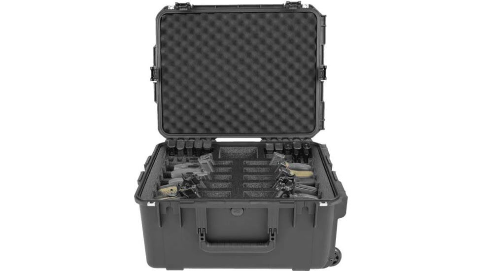 SKB Cases 2217-10 10-Handgun Case, Black, 3i-2217-10B-M
