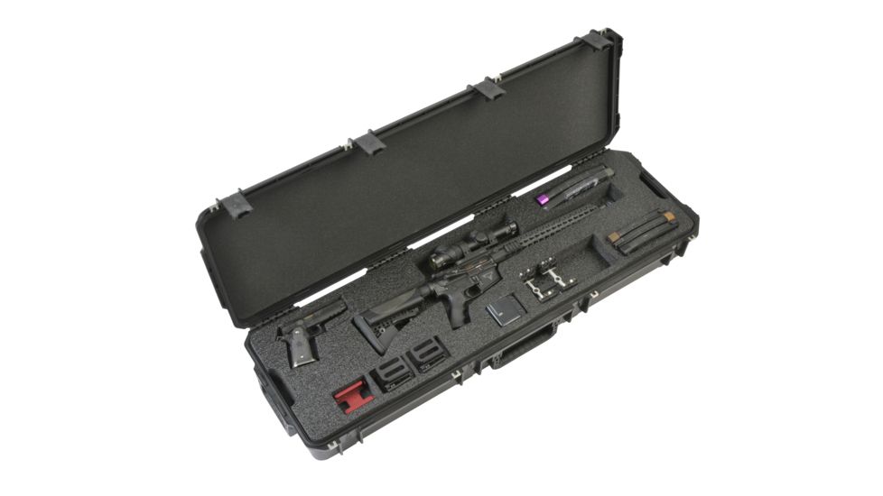 SKB Cases iSeries 3-Gun Competition Case,Black,53.125x17.25x7in 3i-5014-3G