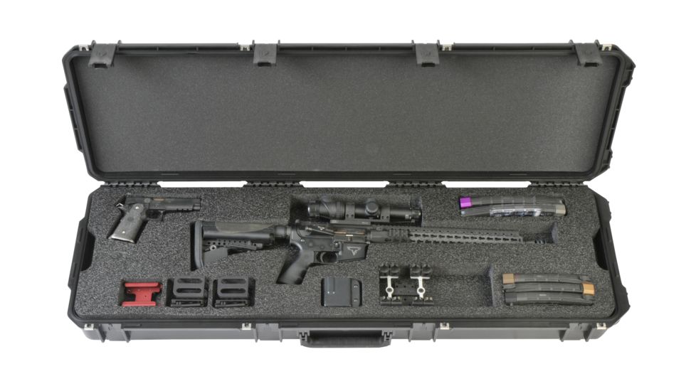 SKB Cases iSeries 3-Gun Competition Case,Black,53.125x17.25x7in 3i-5014-3G