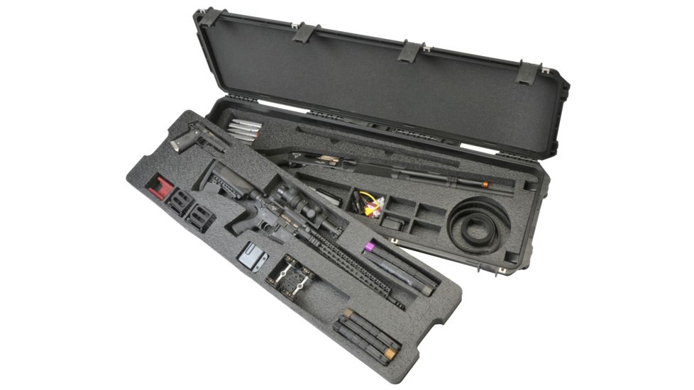 SKB Cases iSeries 3-Gun Competition Case,Black,53.125x17.25x7in 3i-5014-3G