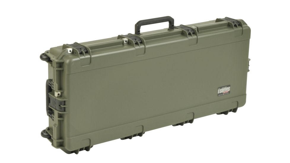 SKB Cases iSeries 4217 Mil-Spec AR / Short Rifle Case in Military Green, 45 1/4 x 19 5/8 x 8 3/8 3i-4217-7M-L