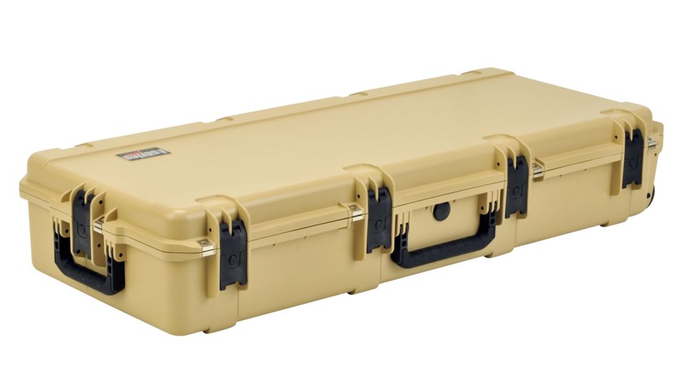 SKB Cases iSeries 4217 Mil-Spec AR / Short Rifle Case in Tan, Tan, 45 1/4 x 19 5/8 x 8 3/8 3i-4217-7T-L