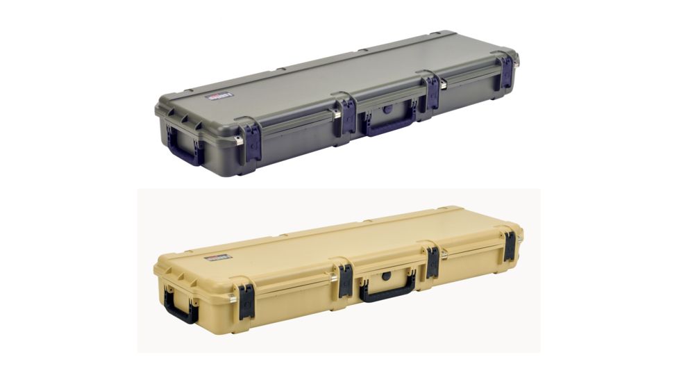 SKB Cases iSeries 5014 Double Rifle Case, Olive Drab, Tan