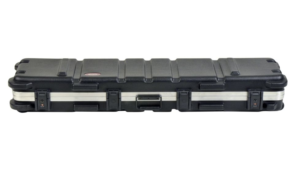 SKB Cases Low Profile ATA Case, Black w/ Wheels, 52x11x6in - 3SKB-5211W