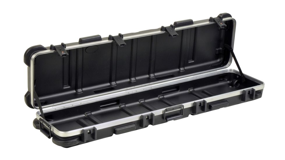 SKB Cases Low Profile ATA Case, Black w/ Wheels, 52x11x6in - 3SKB-5211W