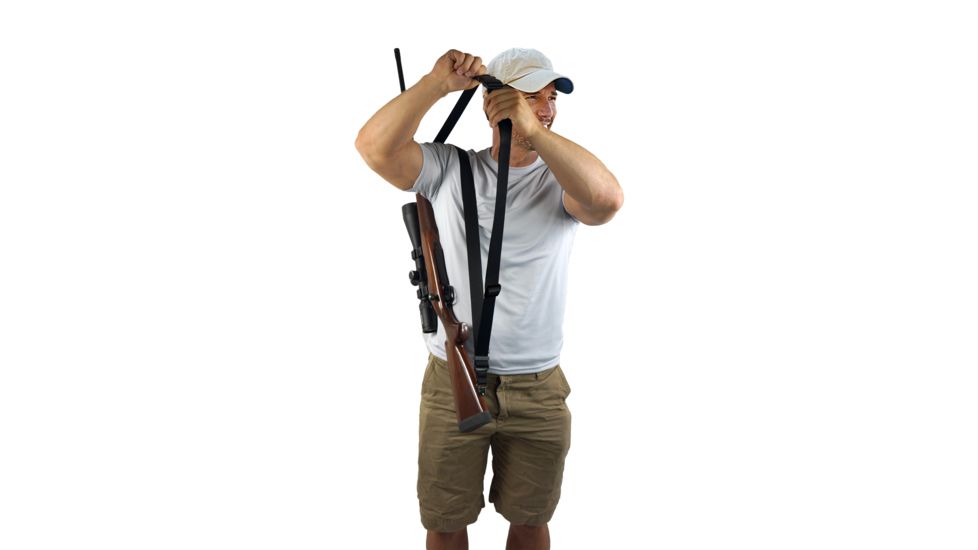 Slicker Dual Sling, Black, Medium SK-DS10-G10