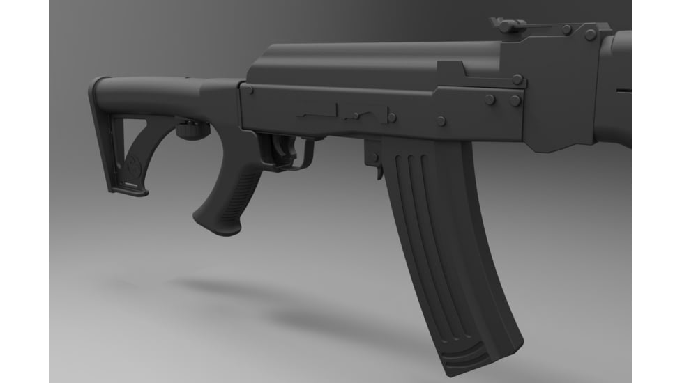 Slide Fire Solutions SSAI-MC XAE Bump Fire Stock for Saigas, Right Hand, Black 10-0502-00