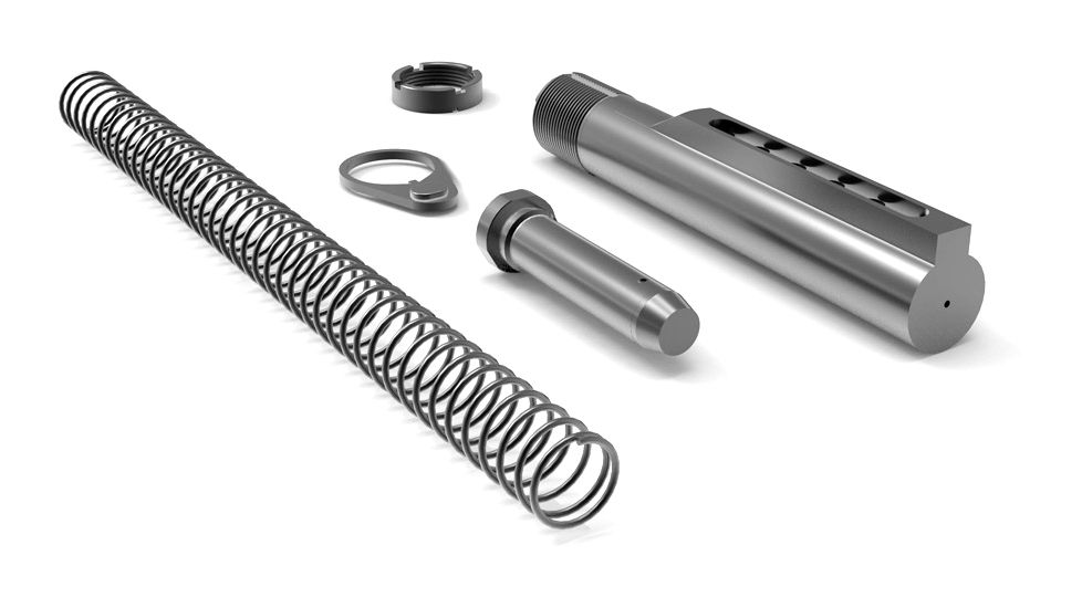 Slide Fire Solutions SSAR-15 Bump Fire Conversion Kit for AR-15s, Black, Clam Pack 11-0100