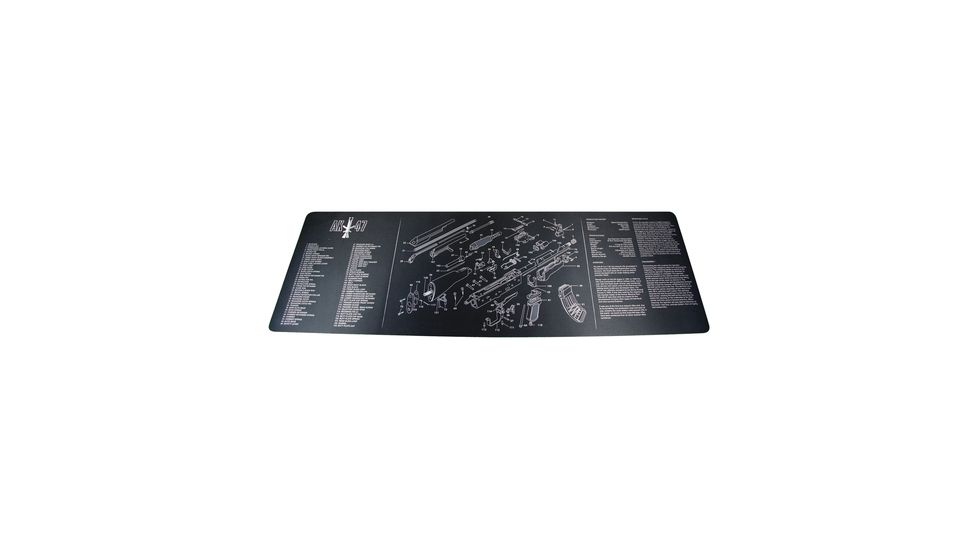 Slip 2000 Blueprint Gun Cleaning Mat 11x17 Inches For AK47
