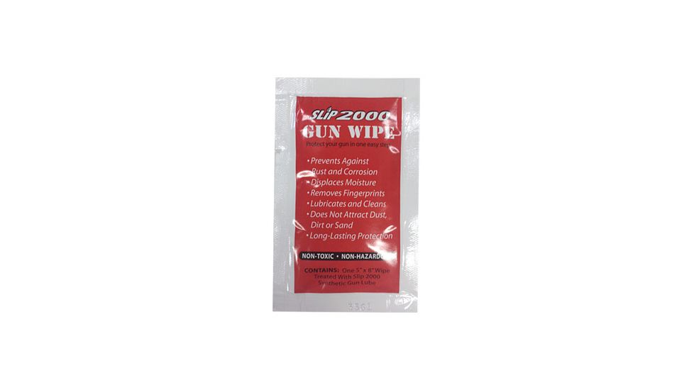 Slip 2000 Gun Wipes,Pack of 20 60601