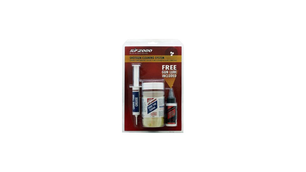 Slip 2000 Shotgun Cleaning System 3-Pack - Choke Tube Cleaner and Gun Lubricant 60367