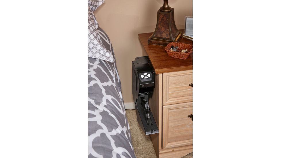 Snapsafe, A Hornady Company Aux Keypad Vault Drop Down Gun Safe, Black, NSN N, 75431