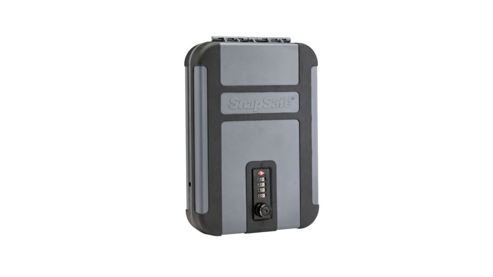 Snapsafe, A Hornady Company Lock Box With Tsa Combination Lock XL Gun Safe, Polycarbonate, Black, NSN N, 75241