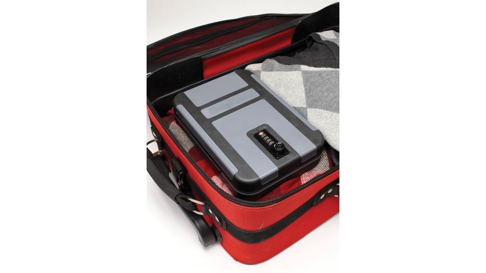 Snapsafe, A Hornady Company Lock Box With Tsa Combination Lock XL Gun Safe, Polycarbonate, Black, NSN N, 75241