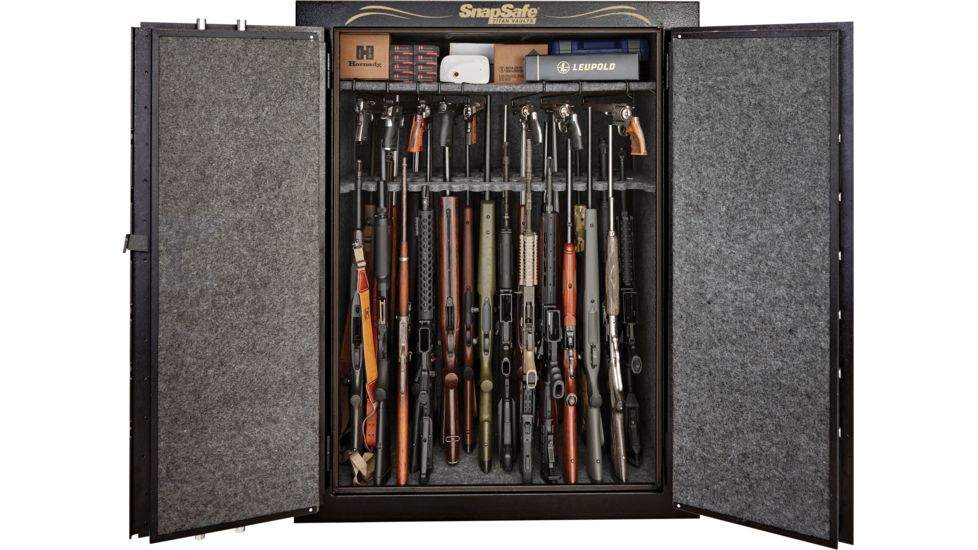 Snapsafe, A Hornady Company Super Titan XXL Double Door Gun Safe, Black, NSN N, 75013