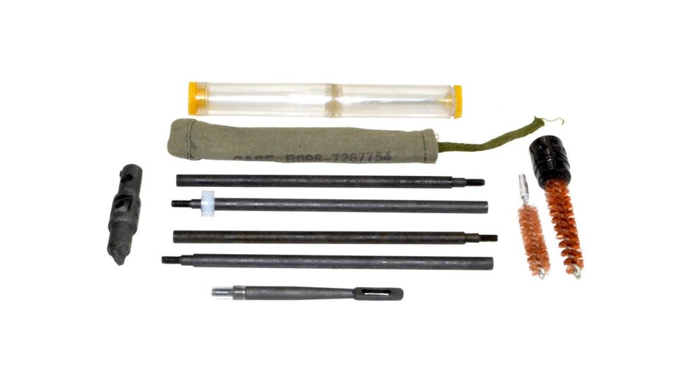 USED Sniper Butt Stock Cleaning Kit w/Oiler, M1 Garand Rifle, OD Green, CC03, EDEMO1