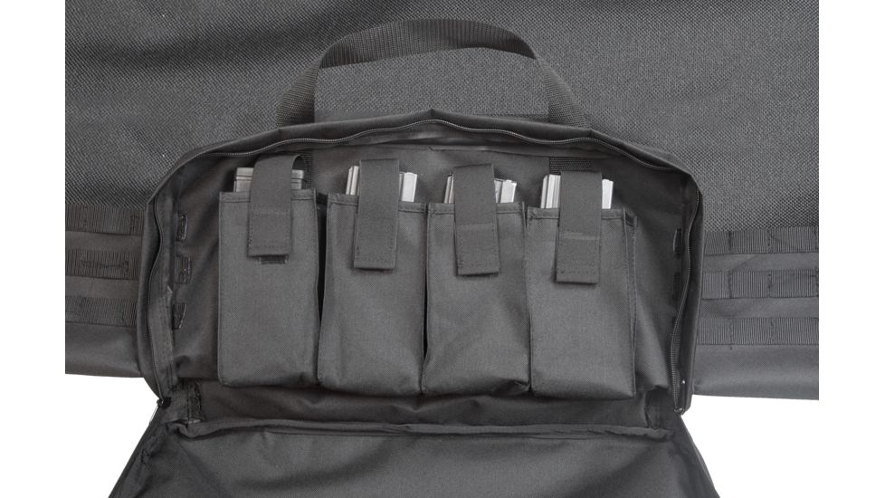 Snugfit 42in Double Tactical Gun Case, Black SNTAC242