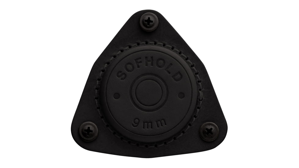 SofHold 9MM Bullet Gun Magnet Mount, 1 Pack, Black, 9mm-black-1