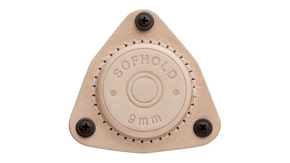 SofHold 9MM Bullet Gun Magnet Mount, 1 Pack, Natural, 9mm-Natural