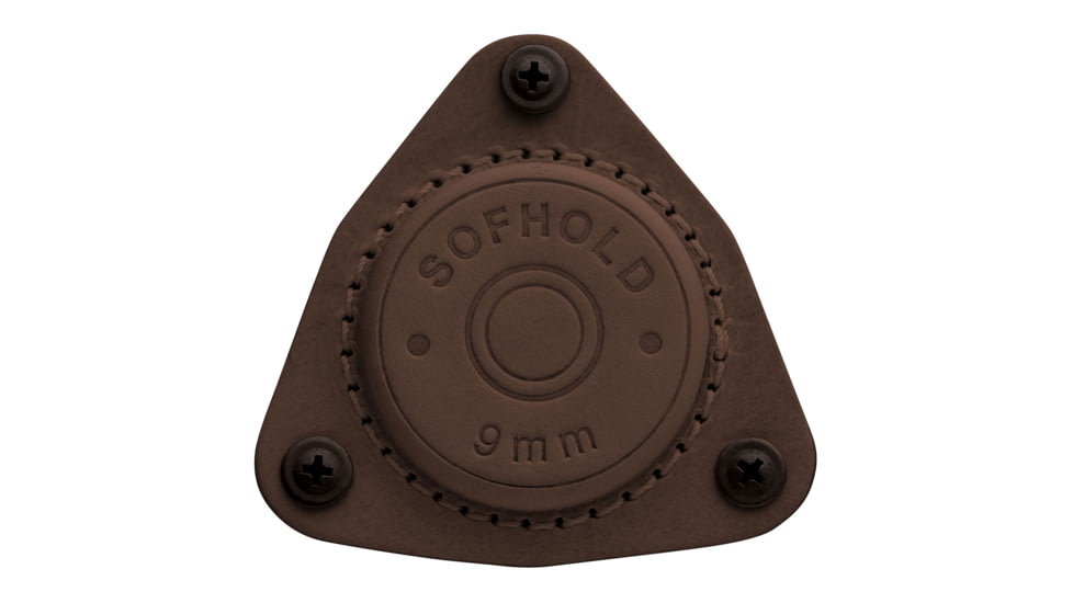 SofHold 9MM Bullet Gun Magnet Mount, 1 Pack, Rustic, 9mm-Rustic