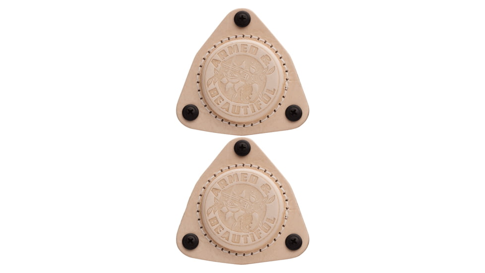 SofHold Armed and Beatiful Gun Magnet Mount, 2 Pack, Natural, Sofhold-AB-Natural-2PK