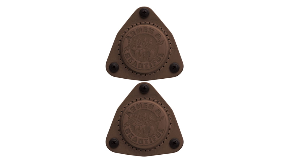 SofHold Armed and Beatiful Gun Magnet Mount, 2 Pack, Rustic, Sofhold-AB-Rustic-2PK