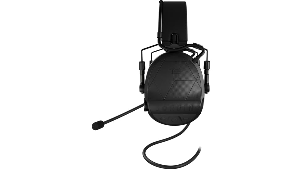 Sordin Supreme T2 CC Leather Memory Foam Headband, Black, 304004-10P