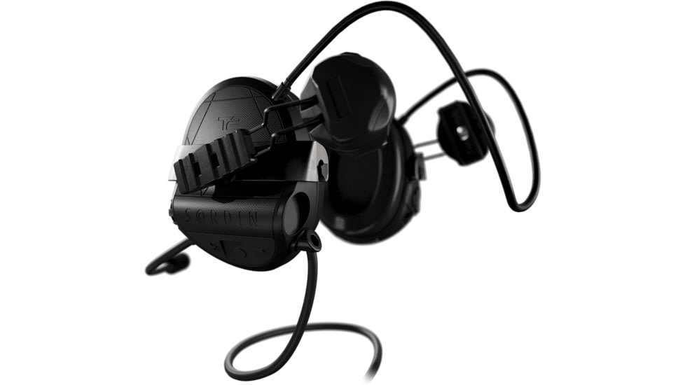 Sordin Supreme T2 CC RARC Memory Foam Helmet, Black, 304004-31P