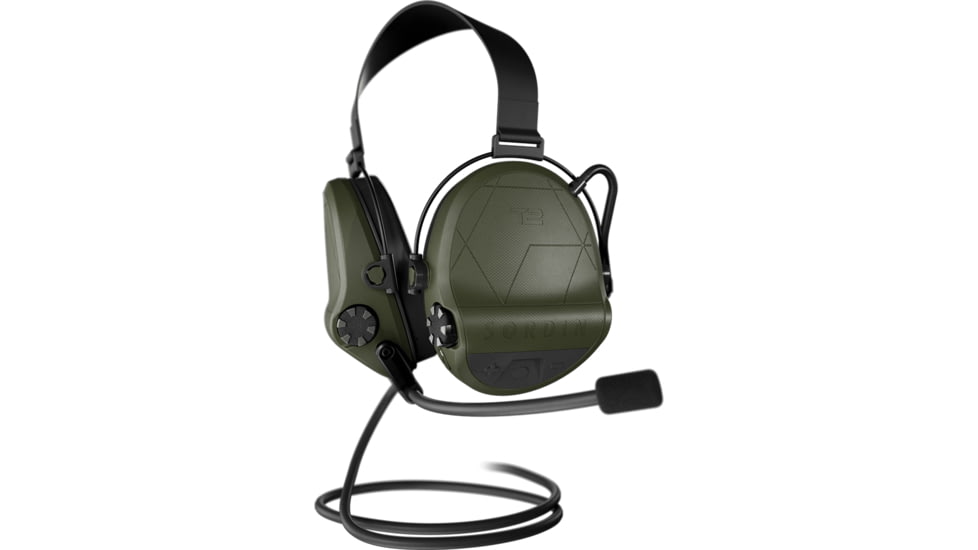 Sordin Supreme T2 Memory Foam Neckband, Green, 303006-20P
