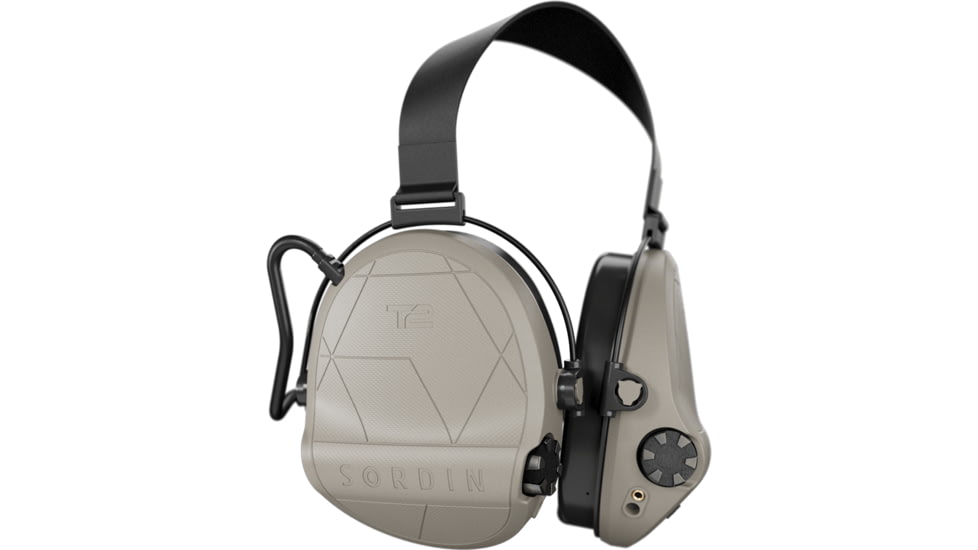 Sordin Supreme T2 Memory Foam Neckband, Tan, 303005-20P