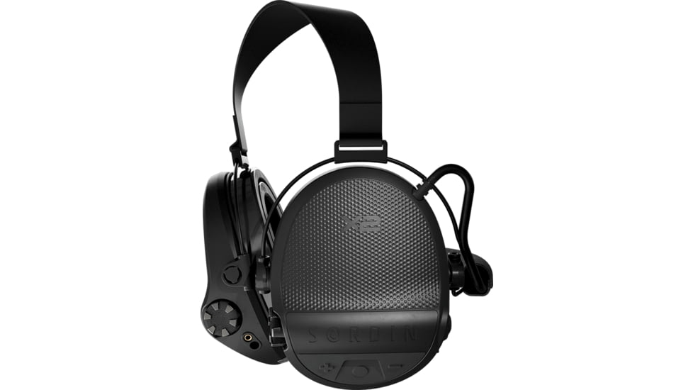Sordin Supreme X2BT Gel Neckband, Black, 302004-20G