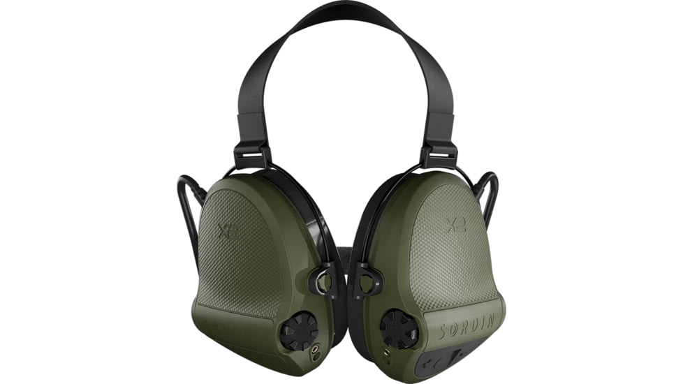Sordin Supreme X2BT Gel Neckband, Green, 302006-20G