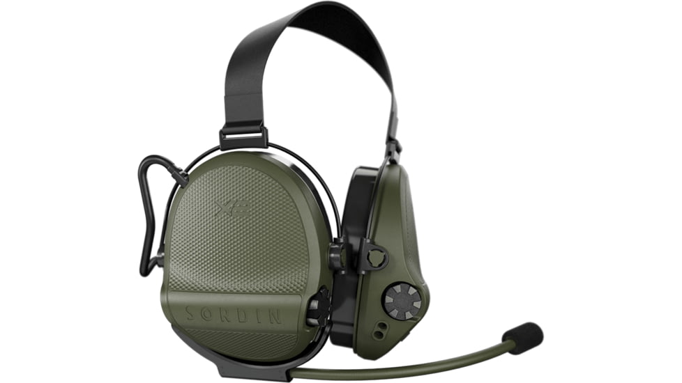 Sordin Supreme X2BT Gel Neckband, Green, 302006-20G