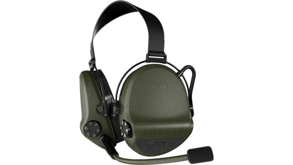 Sordin Supreme X2BT Gel Neckband, Green, 302006-20G
