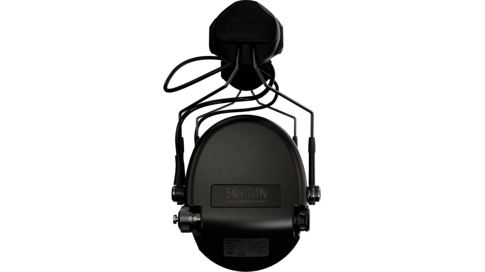 Sordin Supreme MIL AUX Headset, ARC, Black Cups, 530444
