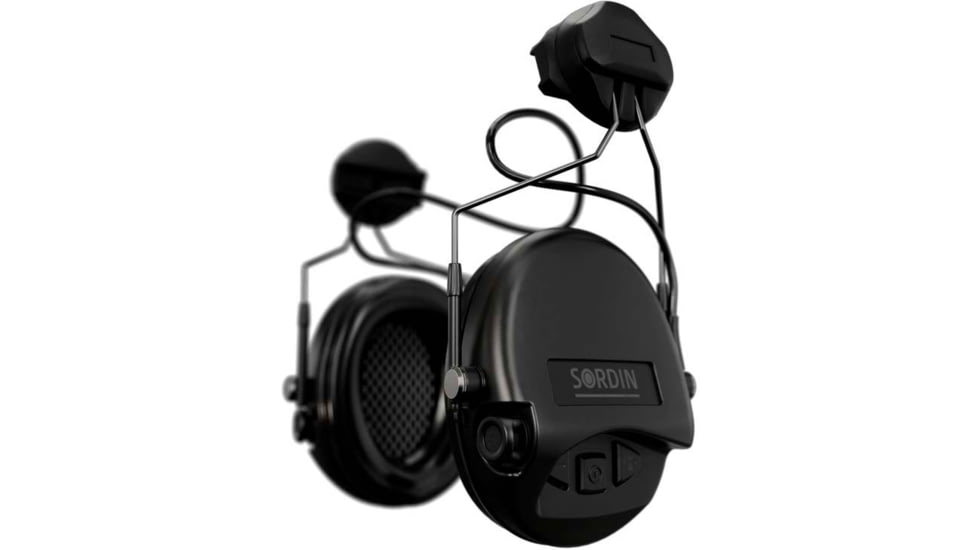 Sordin Supreme MIL AUX Headset, ARC, Black Cups, 530444