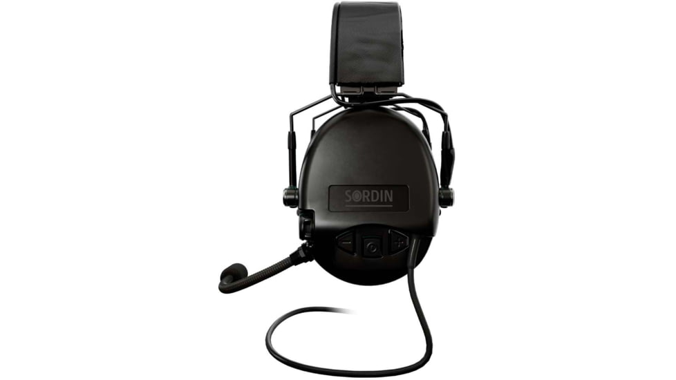 Sordin Supreme MIL CC Headset, Slim, Black Cups, 500775