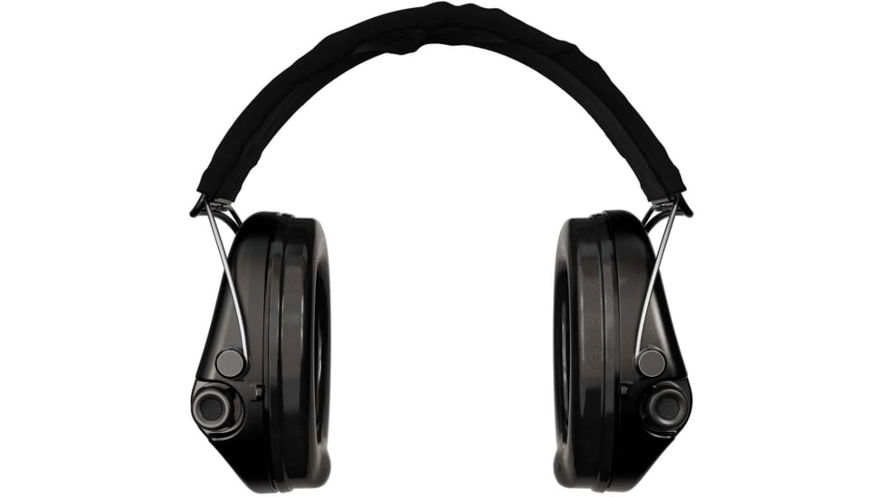 Sordin Supreme PRO-X Headband Headset, Foam, Black Headband, Black Cups, 500421